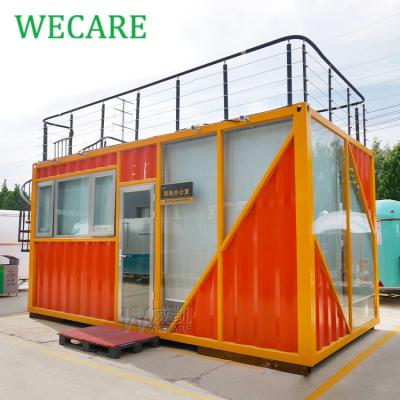 China WECARE Modern Steel Modular Prefab Large Office Building House Container Homes For Office for sale