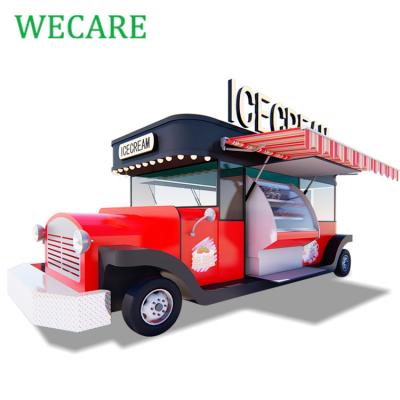 China Easy operate WECARE street snack food truck electric coffee truck foodtruck for sale Europe for sale