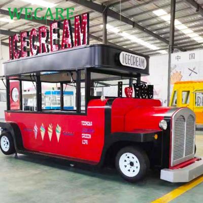 China Easy operate WECARE electric pizza barbecue food truck concession fast food trailer for sale USA for sale