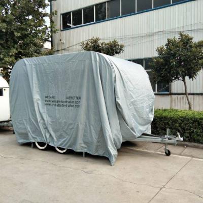 China All Weather UV Protection Protection Travel Trailer Cover RV Cover for sale