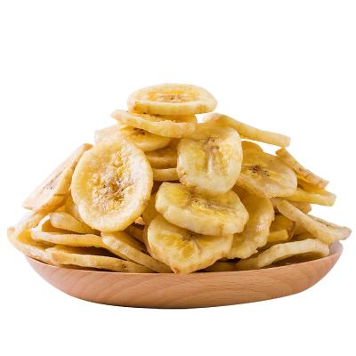 China Hot Snack Selling Baked Dried Banana Chips for sale