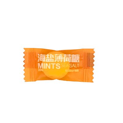 China Snack Refreshing Fresh Fruit Tableting Candies Pressed Pineapple Mint Taste Candy for sale