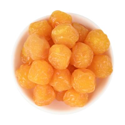 China Sweet Natural Unpitted Snack Dried Plums OEM / ODM Vegetarian Golden Yellow Prunes Like Dried Plum for sale