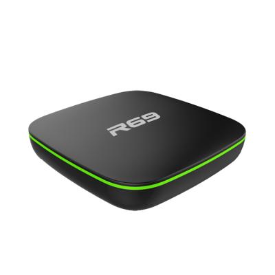 China H.265/H.264 Googleplay Store Free App downloadplay store Down TV Box R69 Allwinner H3 Android Quad-Core 1G/8G TV Box for sale