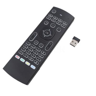 China HOT SALE MX3 RF 2.4G Air Mouse Universal Remote Controller Mouse Laptop/Desktop/Smart TV/Android TV Box Wireless Mouse for sale