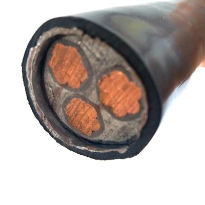 China Underground 3 x 4mm2 Power Cable 3 Phase Power Cable 3x50+25 Cable 3x25 for sale