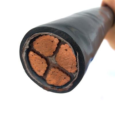 China Construction Cable Underground Cable 4x50 mm2 95mm Copper 4 Core XLPE Power Cable for sale