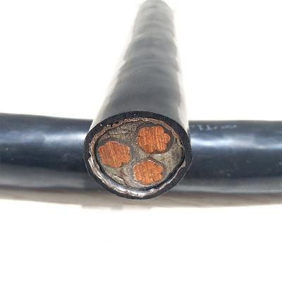 China 0.6/1kv Square Underground Power Cable 3x2.5 mm 3 Core 185mm2 Underground Power Cable for sale