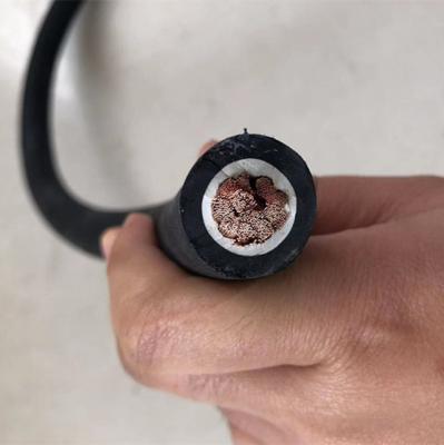 China Welding Industry OEM 70mm2 Welding Cable Copper PVC Or Rubber Welding Cable for sale