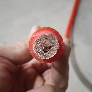 China High Temperature Resistance Copper Copper Cable / Bare Conductor Silicone Flexible Tinned / UL3375 Rubber Cable / Battery Cable for sale