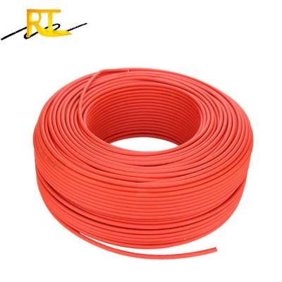 China Tinned PV Solar System 1000V 1500V Power PVC Sheath DC Cable 2.5mm2 1x4mm 6mm 10mm Single Core Solar PV Cable 16mm For Solar Panel Array for sale