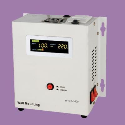 China SVC Wall Mount Automatic Voltage Regulator Home Stabilizer 1000VA AVR for sale