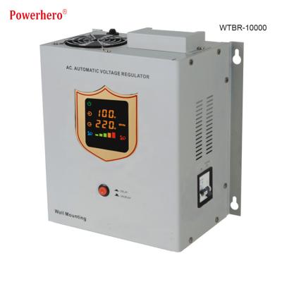 China SVC Good Value Automatic Voltage Regulator Stabilizer 10KVA for sale