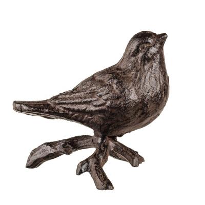 China Rustic Cast Iron Farmhouse Decor Bird From Europe For Home Decorations for sale