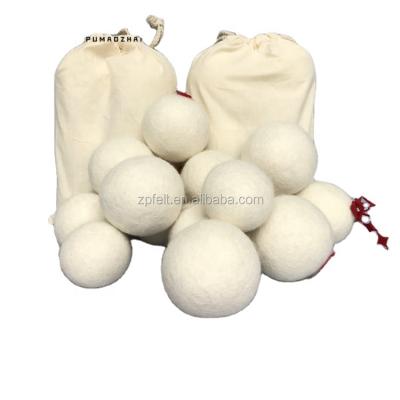 China Wool Dryer Cleaning Balls Wholesale 6 Pack Organic 100% Reusable New Zealand Wool Dryer Balls For Laundry for sale