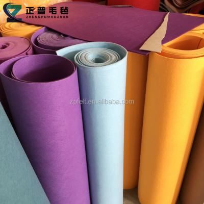 China Factory Wholesale Colorful 2mm 3mm Wool Felt Wool Felt 1mm Thick Anti-Static Factory Felt Polyester Craft Felt For Turkey for sale