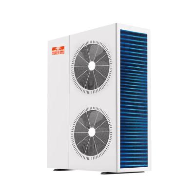 China Outdoor Custom Air Cooled Screw Fridge Heat Recovery Heat Pump Units Heating Hot Water Solutions for sale