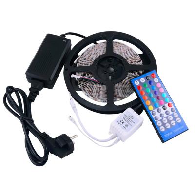 China Hotel SMD2835/5050 RGB LED Strip Kits 12-24VDC Waterproof IP68 5M/Roll with App Control Use for Bedroom or Lobby for sale