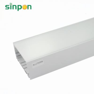 China Radiator Factory Price Led Exterior Cladding Aluminum Light Profile for sale