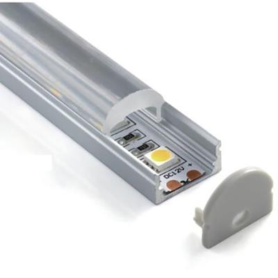 China ALU1713 Decorations Recessed Aluminum LED Profile With 60degrees Lens for sale