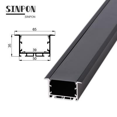 China Aluminum Alloy Sideboard Ceiling Workb Black Mini Anodized Linear 8mm Channel Led Alu Extrusion Housing Aluminum Profiles For Strip Light for sale