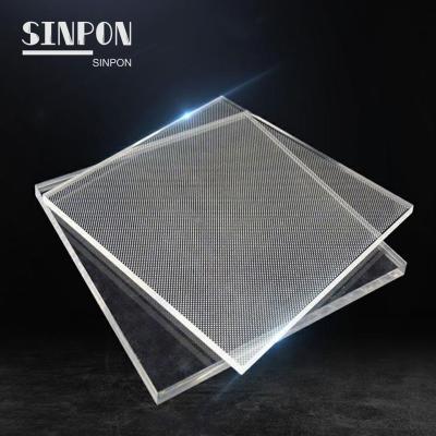 China LED Diffuser Film Polymethyl Methacrylate Lucite Light Diffuser Sheet Acrylic Light PMMC Plates LGP for sale