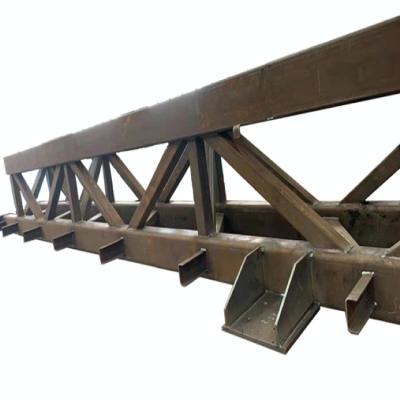 China Moden Construction Steel Structure Warehouse EN 1090-3 Steel Walkway And Legs Building Prefab Steel Structure for sale