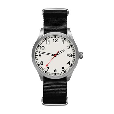 China Hot Selling New Style Nylon Strap Water Resistant Stainless Steel Watches Nylon Quartz Men Watches for sale