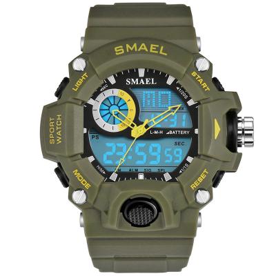 China Fashion Multi-Function Wholesale Digital Sports Teenage Alarm SMAEL 1385 Factory Wristwatches for sale