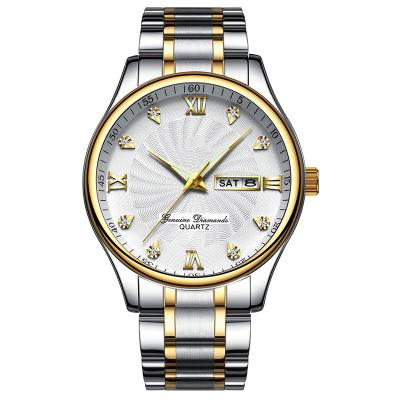 China Custom Logo Watches Men Luxury Brand Automatic Date Quartz Wristwatch Waterproof Mens Watches for sale