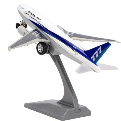 China 1:500 Diecast Airplane Model Toy Custom 777 7 Inch Kids Toy Juguetes Factory OEM Flat Model ODM Shantou Diecasting for sale