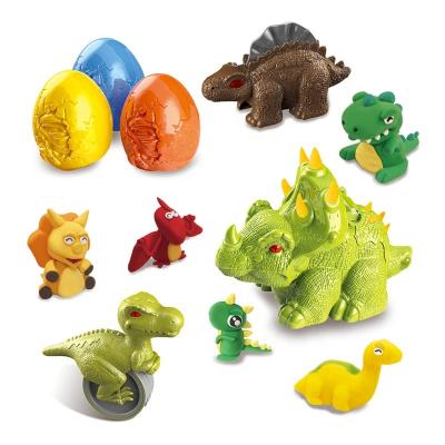 China 2021 Dinosaur World Dough Children's Educational Toys DIY Clay Toys Dinosaur World Play Dough Set Children for sale