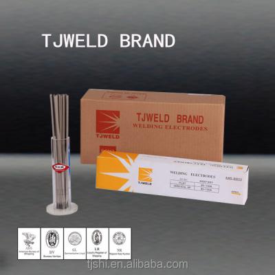 China TJWELD BRAND GENERAL PURPOSE ELECTRODE FOR WELDING MILD STEEL SMAPLE FREE AWS E6013 for sale