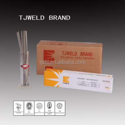 China TJWELD BRAND GENERAL PURPOSE ELECTRODE FOR WELDING MILD STEEL AWS E6013 for sale