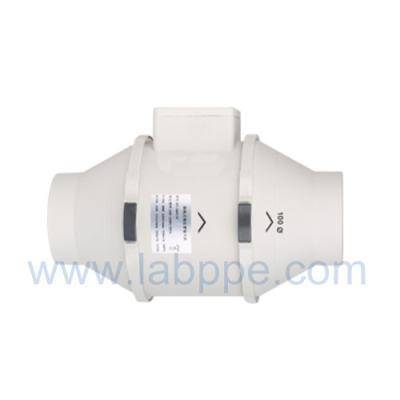 China El ventilador plástico de la tubería de FF100-Lab, fan EN LÍNEA, control de 2 velocidades mezcló flujo en la línea conducto Fa en venta