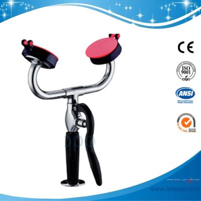 China La CUBIERTA del lavado del ojo de SH355A-emergency MONTÓ EL LAVADO del OJO del LABORATORIO, lavado principal doble del ojo, las solas estaciones del lavado del ojo observa el rociador del lavado en venta