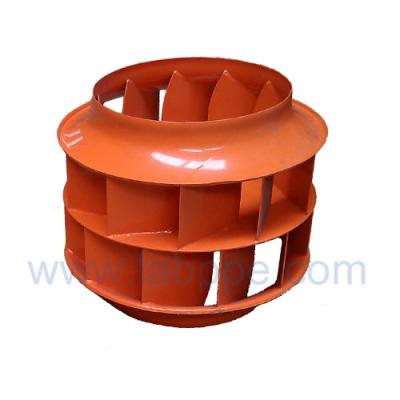 China Impeledores del ventilador de FD315GI-centrifugal, impeledor curvado posterior, aluminio, hierro, sus en venta