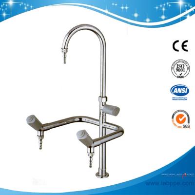 China SHA1B-Three/el golpecito del laboratorio de la manera del triple/el grifo, 360 balancean, el acero 304Stainless en venta