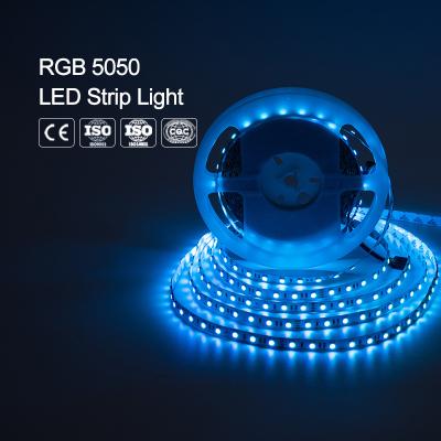 China High Quality Low Consumption / Cheap Price Long Durable Easy Installation Fluctuating 12V 5 Meters 5050 SMD RGB LED Strip Light LED Strip for sale