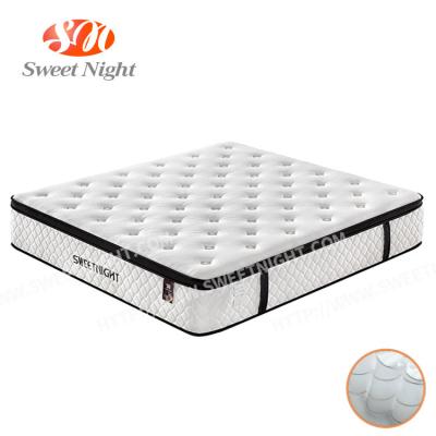 China 10 Years Warranty Foldable King Size Pocket Box Mattress 180x200cm Rolled Up Mattress Wholesales Superior Soft Mattress Euro Bedroom Hotel for sale