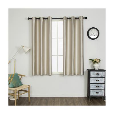 China Wholesale Automatic Blackout Window Curtain Blackout Kitchen Fabric Curtains for sale