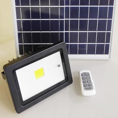 China Modern Waterproof Outdoor Garden Radio Ip65 Remote Control Integrated Solar Led Garden Light for sale