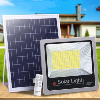 China 40W 60W 80W 100W 120W IP66 Waterproof Solar Led Light Aluminum Garden Lamp Pir Motion Sensor Solar Flood Outdoor Garden Square Yard for sale