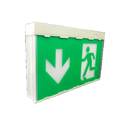 China Emergency light fixture led rechargeable emergency light ip65 exit sign saa for sale