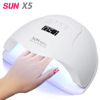 China Sun X5 Nail Lamp Dryer Sun X5 Lamp Gel Nail Polish Professional Rechargeable Led UV Dryer Nail Gel Polish 2022 New for sale