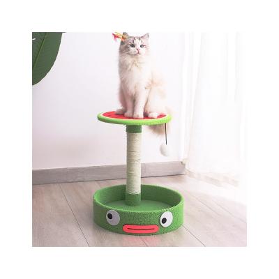 China Hot Selling High Quality Frame Viable Cat Tree Climbing Tower Beautiful Smooth Column for sale