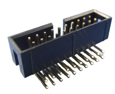 China BHDXX S.M.T Type 2.54*2.54pitch Automotive Electronic Connector Box Header for sale