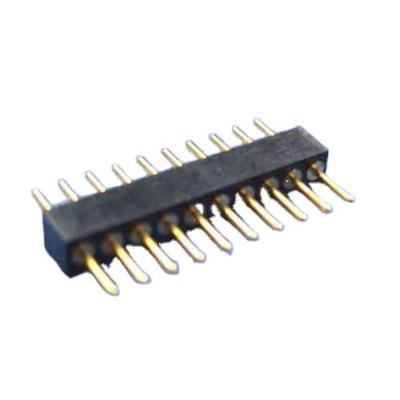 China IN PCB Wholesale 1.00mm Single Row Solder Tail Surface Mount SED Pin Connectors for sale