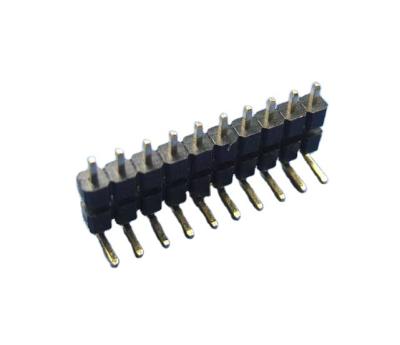 China Right Angle Type 2.54pitch Connector Pin Pin Connector QHB1XX Automotive Single Row Sup Electronic Header for sale