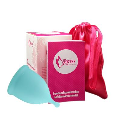 China Medical Grade Reusable Menstrual Reusable Menstrual Disc Cup Silicone Menstrual Cup for sale